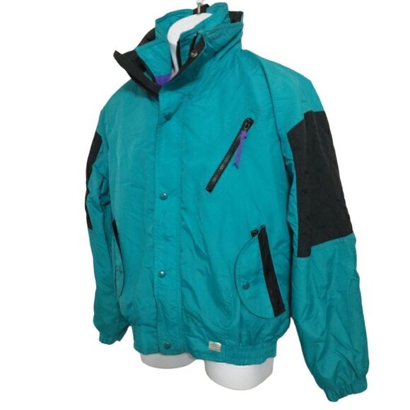 Vtg Colorblock Ski Coat High Seas Foul Weather Gear S Sailing Boating Snowboard. - Picture 3 of 16